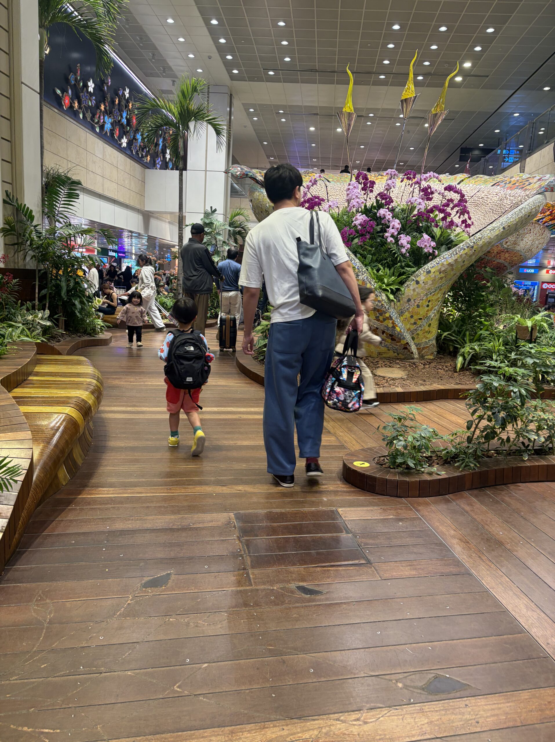 チャンギ空港フラワーガーデン